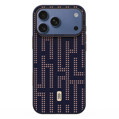 Apple iPhone 17 Pro Case M-safe Charging Enabled Raptic Aramid Dual Grid Series Cover - 1