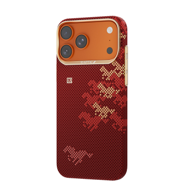 Apple iPhone 17 Pro Case M-safe Charging Enabled Raptic Aramid Skin Chivalry Series Cover - 3
