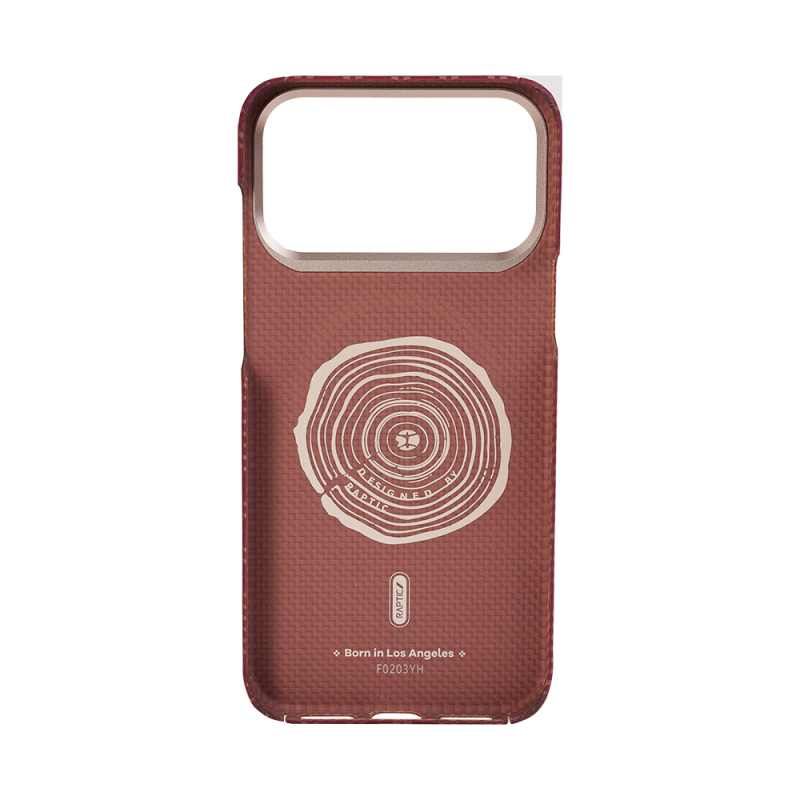 Apple iPhone 17 Pro Case M-safe Charging Enabled Raptic Aramid Skin Series Cover - 7