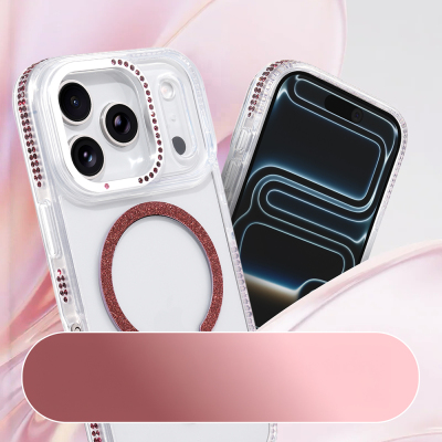 Apple iPhone 17 Pro Case M-safe Charging Enabled Zore Tera Silicone Cover - 5
