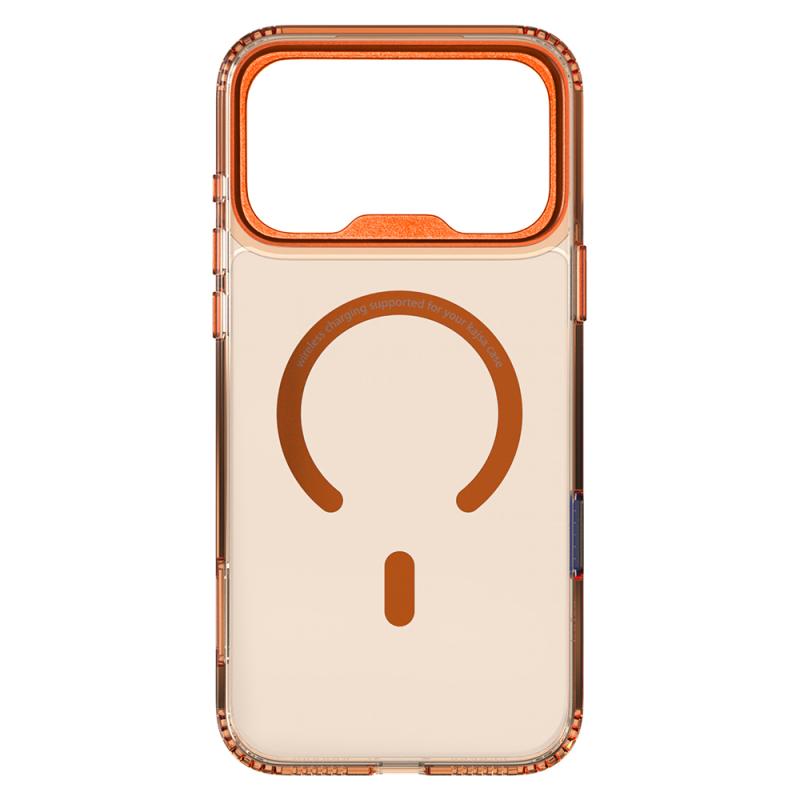 Apple iPhone 17 Pro Case M-safe Charging Feature Airbag Design O-Ring Transparent Kajsa Trans Shield Series Cover - 6