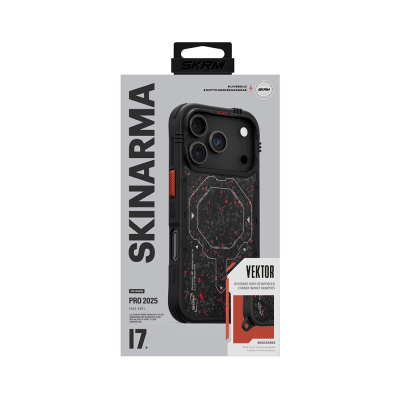 Apple iPhone 17 Pro Case M-safe Charging Feature Airbag Design Skinarma Vector Cover - 6