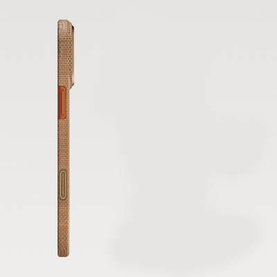 Apple iPhone 17 Pro Case M-safe Charging Feature Aramid Fiber Pitaka Glints of Gold Ultra Slim Series Cover - 11