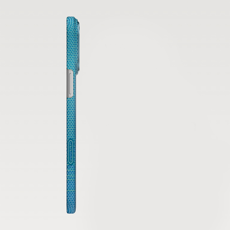 Apple iPhone 17 Pro Case M-safe Charging Feature Aramid Fiber Pitaka Glints of Gold Ultra Slim Series Cover - 21