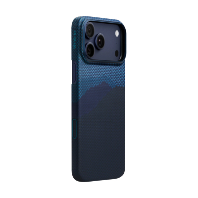 Apple iPhone 17 Pro Case M-safe Charging Feature Aramid Fiber Pitaka Tactile Woven Starpeak Series Over The Horizon Cover - 3