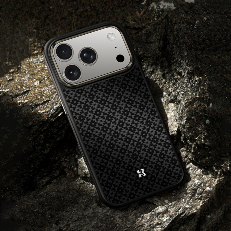 Apple iPhone 17 Pro Case M-Safe Charging Feature Benks ArmorPro ArmorGrid Series Kevlar Cover - 8