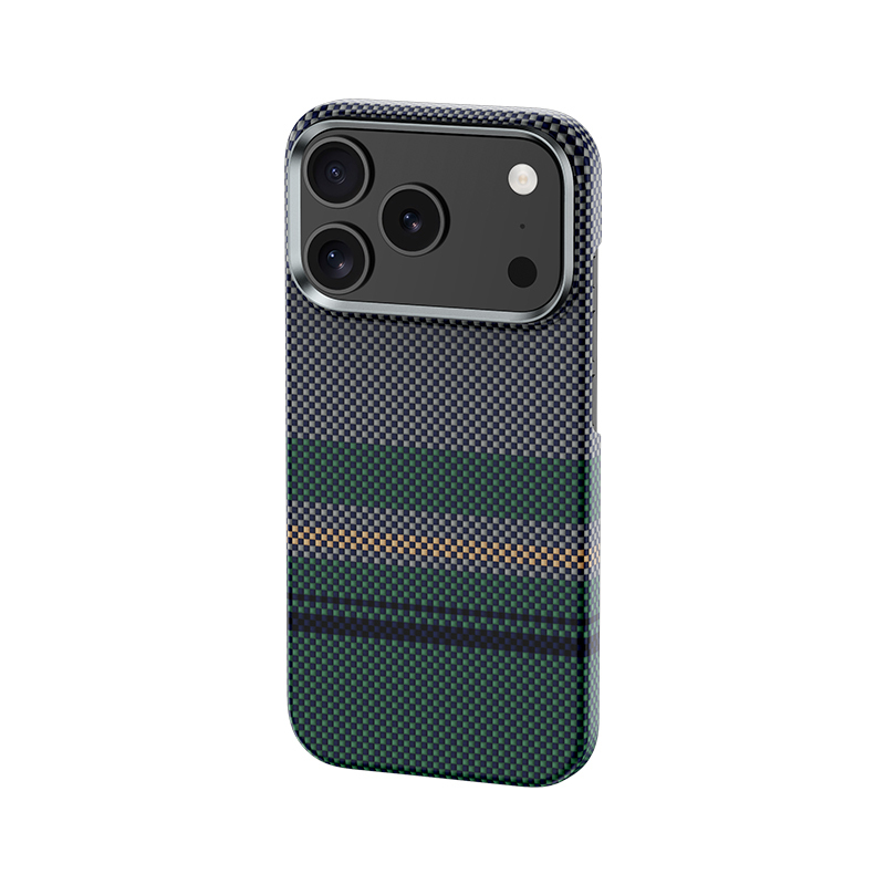 Apple iPhone 17 Pro Case M-safe Charging Feature Carbon Fiber Design Benks Aurora ArmorPro Kevlar Cover - 3