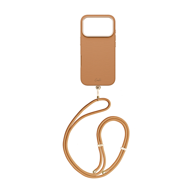 Apple iPhone 17 Pro Case M-safe Charging Feature Coehl Mirelle Strap Cover - 8