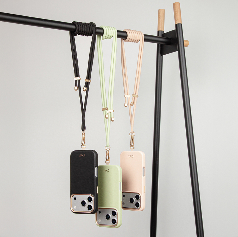 Apple iPhone 17 Pro Case M-safe Charging Feature Coehl Mirelle Strap Cover - 12