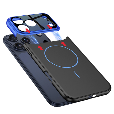 Apple iPhone 17 Pro Case M-safe Charging Feature Double-Piece Zore Napoli Cover - 7