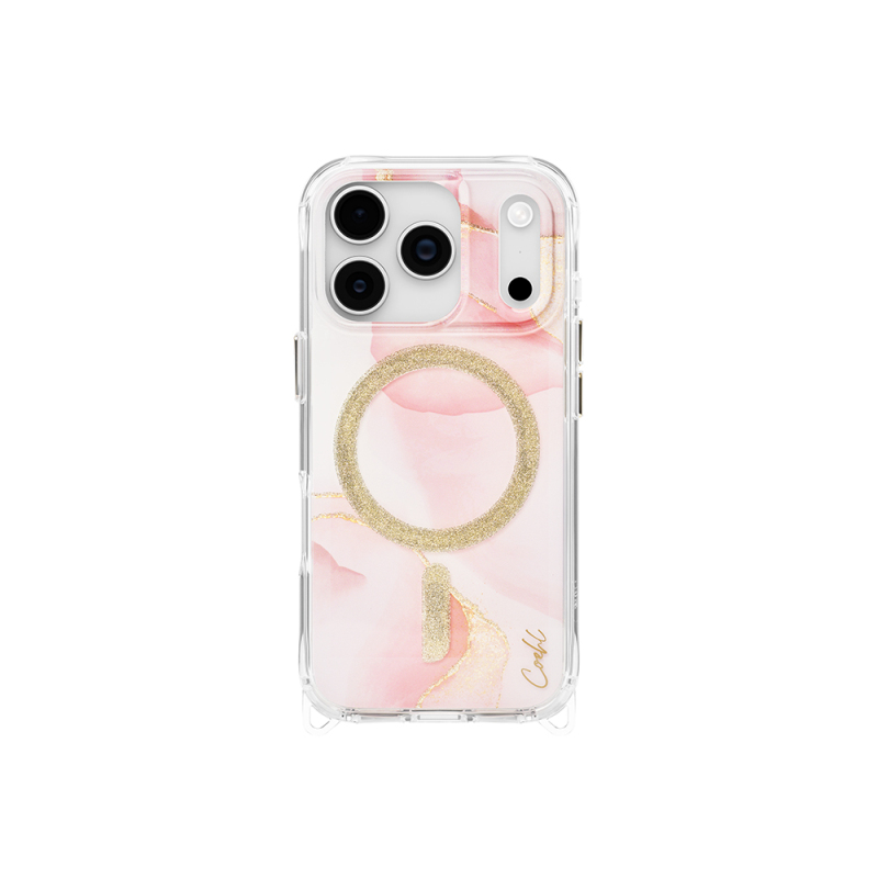 Apple iPhone 17 Pro Case M-safe Charging Feature Glitter Magnetic Coehl Aeris Cover - 2