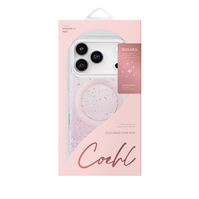 Apple iPhone 17 Pro Case M-safe Charging Feature Hologram Piece Coehl Rosara Cover - 4