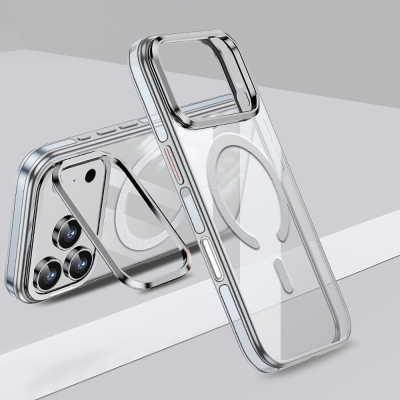 Apple iPhone 17 Pro Case M-safe Charging Feature Legendary Cover Wlons Stand - 5