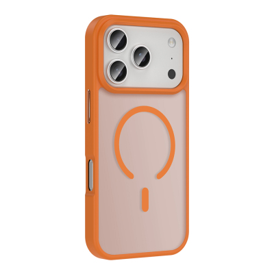 Apple iPhone 17 Pro Case M-safe Charging Feature Matte Back Surface Zore Sio Cover - 9