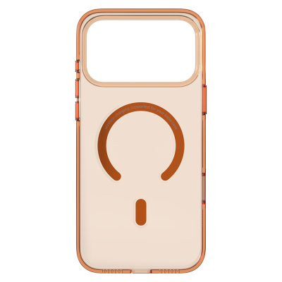 Apple iPhone 17 Pro Case M-safe Charging Feature O-Ring Transparent Kajsa Trans Shield Series Cover - 11