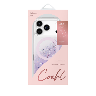 Apple iPhone 17 Pro Case M-safe Charging Feature Star Glitter Back Cover Coehl Lyra - 4