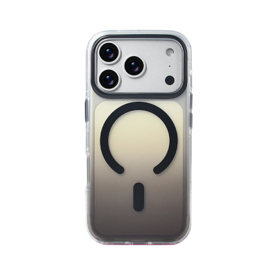 Apple iPhone 17 Pro Case M-safe Charging Feature Transparent Color Transition Zore Toros Cover - 8