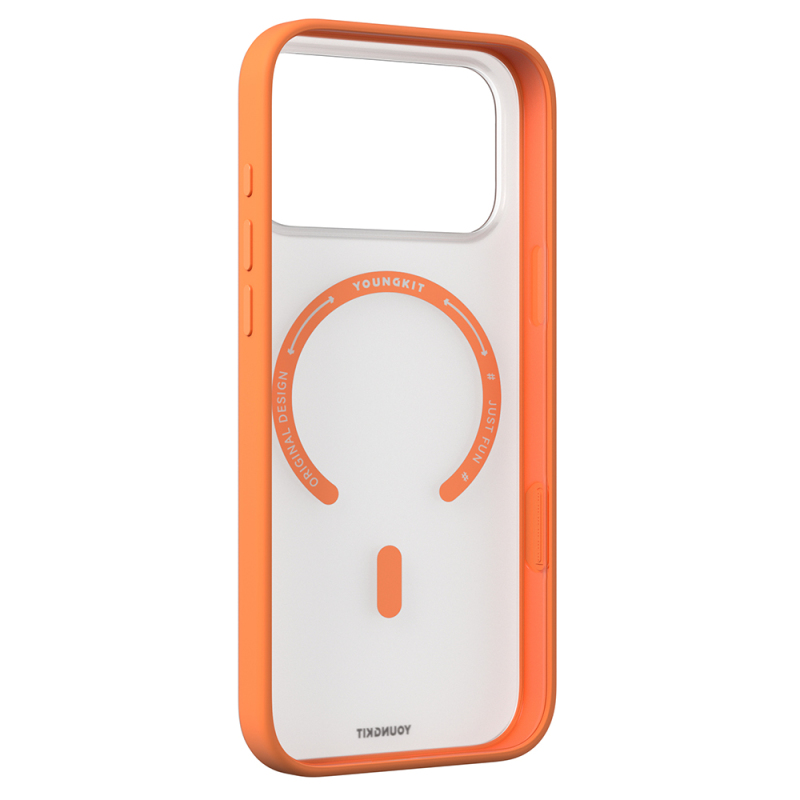 Apple iPhone 17 Pro Case M-safe Charging Feature Youngkit Clear Series Cover - 11