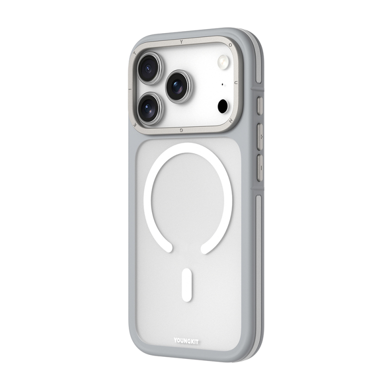 Apple iPhone 17 Pro Case M-safe Charging Feature Youngkit Rock Sand Series Cover - 17