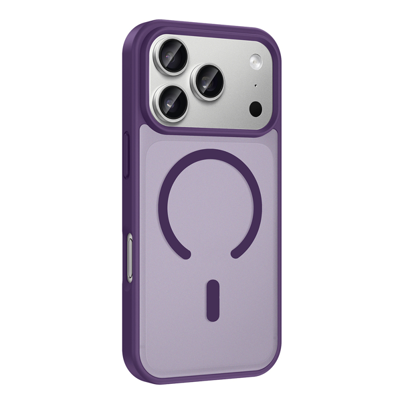 Apple iPhone 17 Pro Case M-safe Charging Feature Zore Ballet Flat Cover - 7