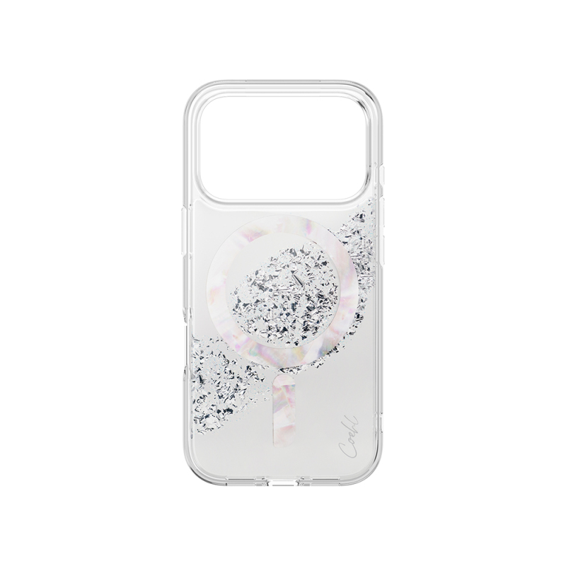 Apple iPhone 17 Pro Case M-safe Charging Shiny Crystal Patterned Coehl Crystelle Cover - 3