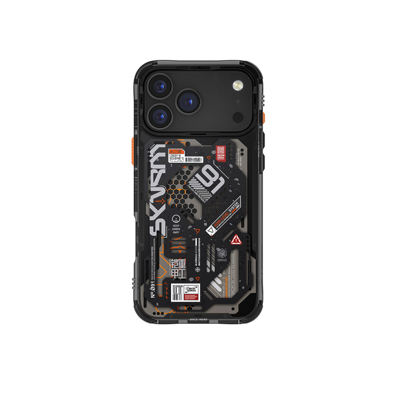 Apple iPhone 17 Pro Case Patterned Airbag Design Skinarma Spectra Cover - 2