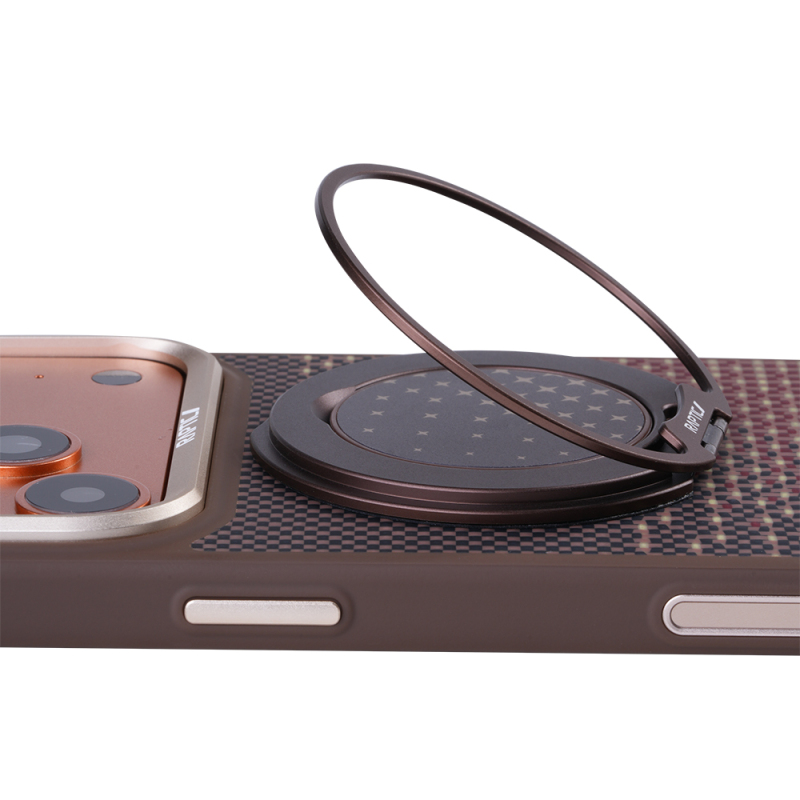 Apple iPhone 17 Pro Case Raptic 2-in-1 Bundle Kit Aramid Skin Serenity Series Stand and Cover - 9