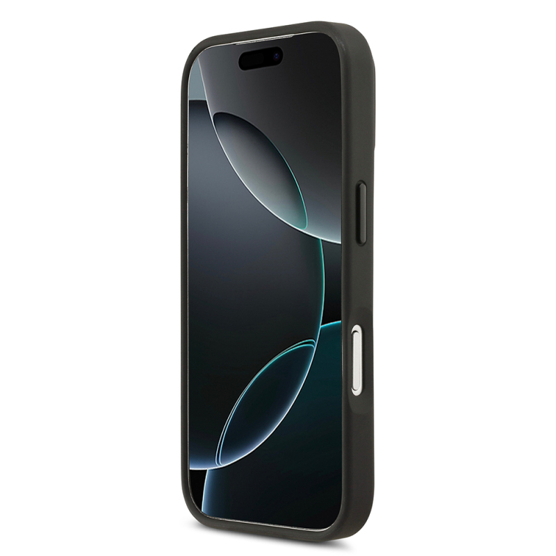 Apple iPhone 17 Pro Case TUMI M-safe Charging Feature Leather Dotted Design Cover - 6