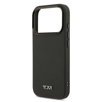 Apple iPhone 17 Pro Case TUMI M-safe Charging Feature Leather Dotted Design Cover - 7