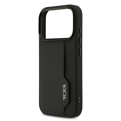 Apple iPhone 17 Pro Case TUMI Original Licensed Leather Vertical Card Holder Cover - 7