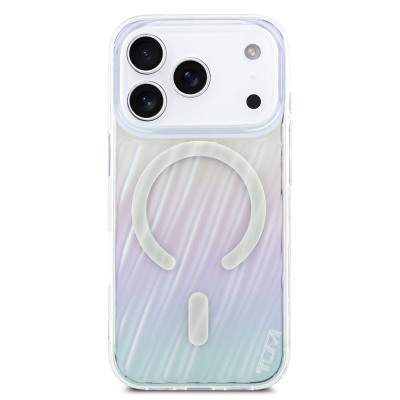 Apple iPhone 17 Pro Case TUMI Original Licensed Transparent Cover M-safe Charging Feature - 20
