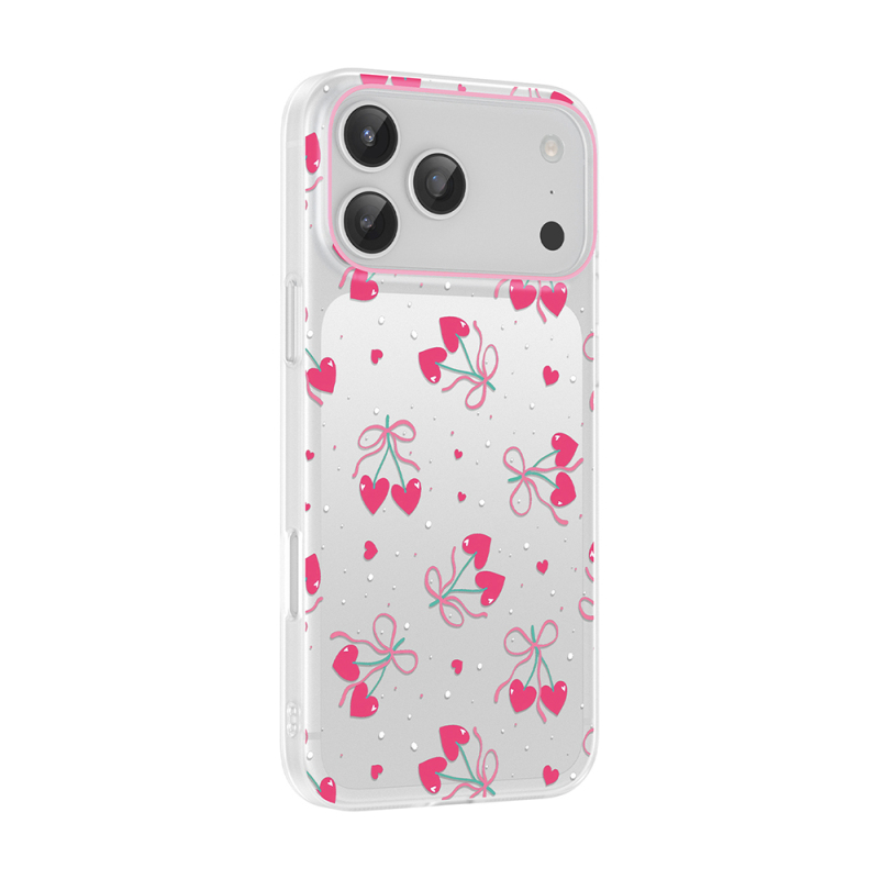 Apple iPhone 17 Pro Case with Camera Protector, Patterned Zore Clip Cover - 7