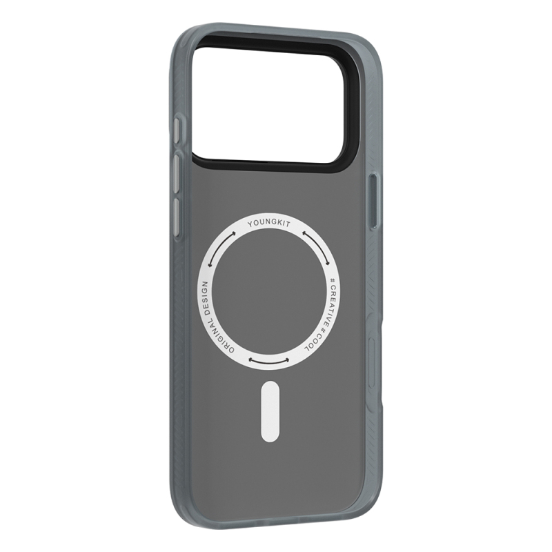 Apple iPhone 17 Pro Case with M-safe Charging Feature and Camera Control Button, Youngkit Technology Series Cover - 12