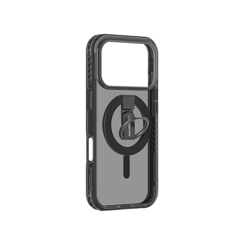 Apple iPhone 17 Pro Case with M-safe Charging Feature and Ring Stand, Amazingthing Titan Pro Series Cover - 5