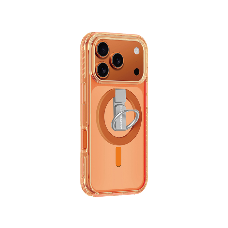 Apple iPhone 17 Pro Case with M-safe Charging Feature and Ring Stand, Amazingthing Titan Pro Series Cover - 15