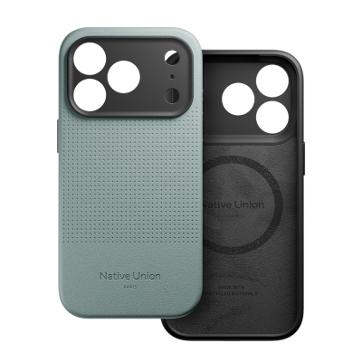 Apple iPhone 17 Pro Case with M-safe Charging Feature, Leather Texture, Native Union 2025 Active Series Cover - 8