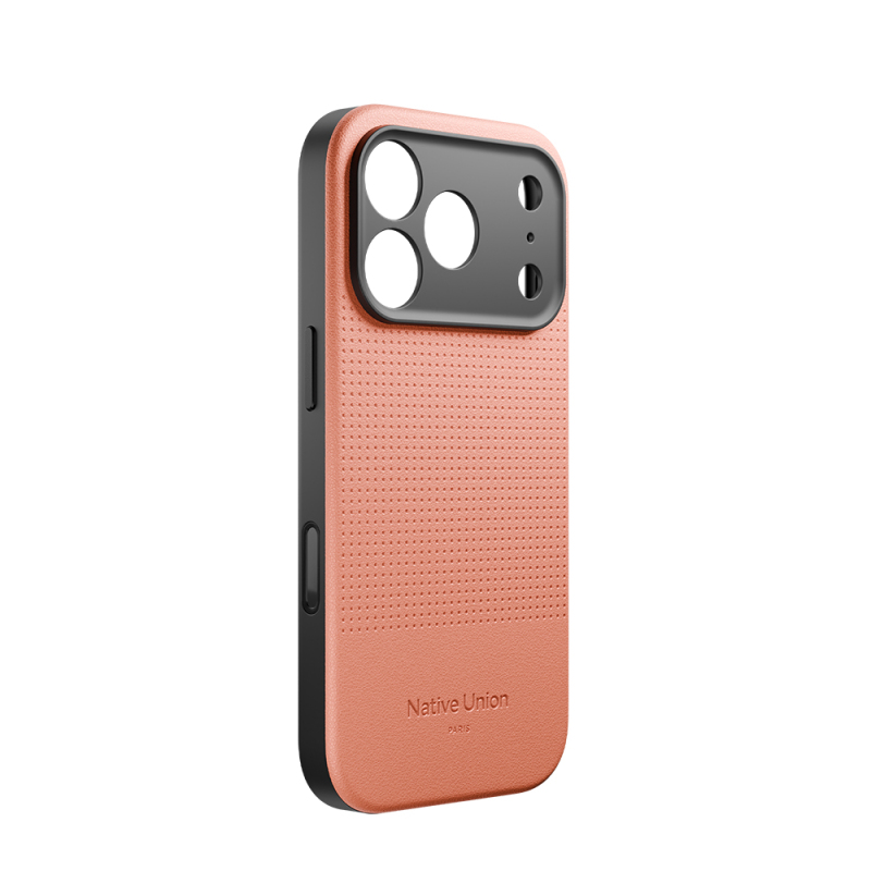 Apple iPhone 17 Pro Case with M-safe Charging Feature, Leather Texture, Native Union 2025 Active Series Cover - 13