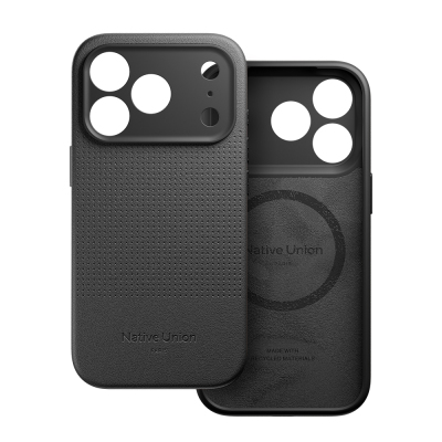Apple iPhone 17 Pro Case with M-safe Charging Feature, Leather Texture, Native Union 2025 Active Series Cover - 27
