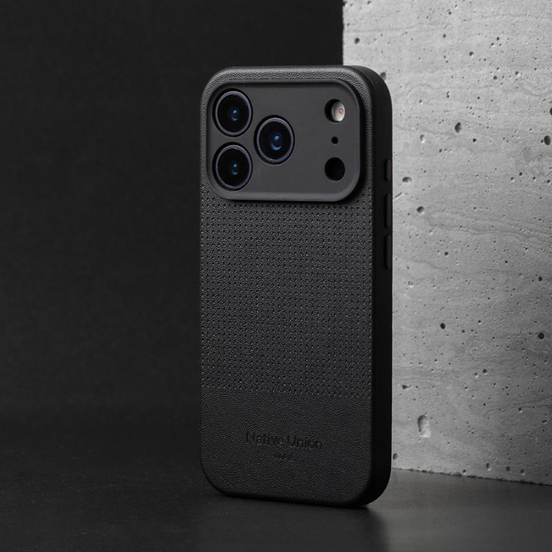 Apple iPhone 17 Pro Case with M-safe Charging Feature, Leather Texture, Native Union 2025 Active Series Cover - 29
