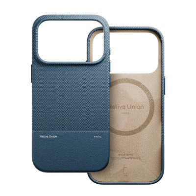 Apple iPhone 17 Pro Case with M-safe Charging Feature, Leather Textured Native Union RE Classic Series Cover - 13