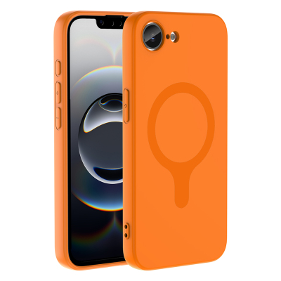 Apple iPhone 17 Pro Case with M-Safe Charging Feature - Zore Aris Silicone Cover - 31