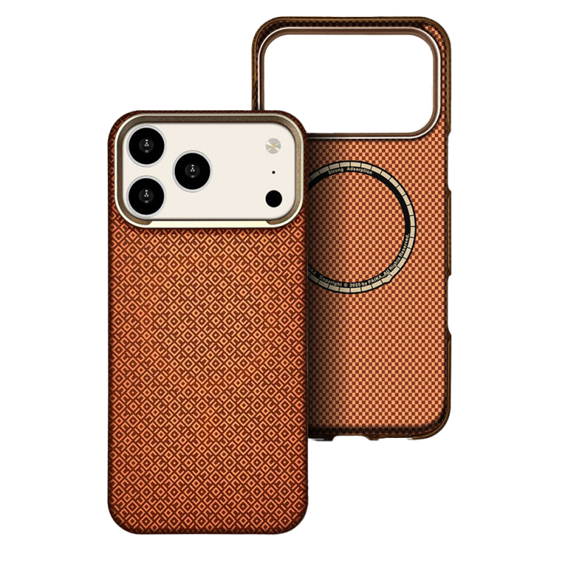 Apple iPhone 17 Pro Case with M-Safe Charging Feature, Zore Vax Hard PC Cover - 5