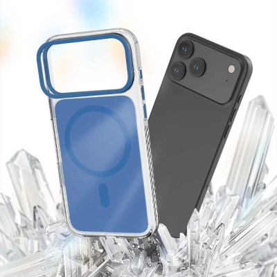 Apple iPhone 17 Pro Case with M-safe Charging, Metal Camera Frame, Airbag Design, Lenyes CK221 Hard PC Cover - 8