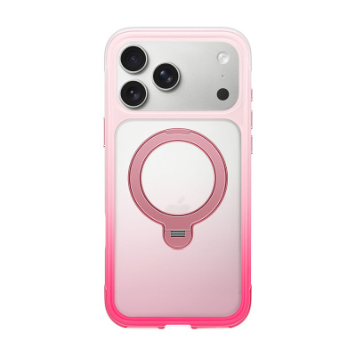 Apple iPhone 17 Pro Case Wiwu AS-204 AeroShield Aurora Ultra Series – M-Safe Compatible, Airbag Design, with Stand - 6