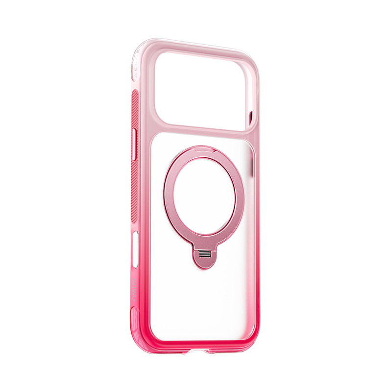 Apple iPhone 17 Pro Case Wiwu AS-204 AeroShield Aurora Ultra Series – M-Safe Compatible, Airbag Design, with Stand - 9