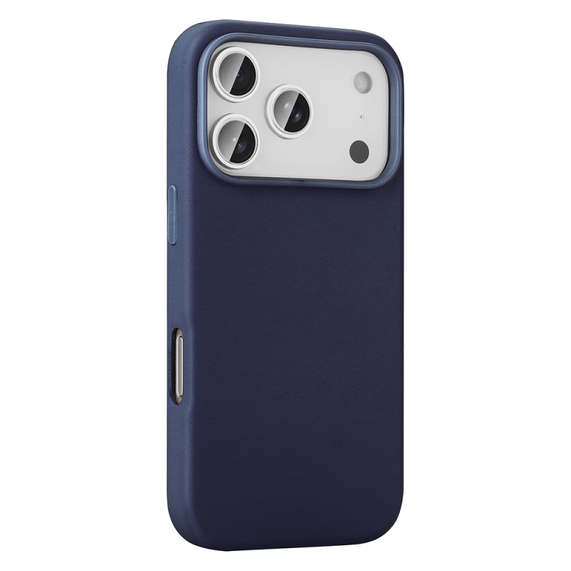 Apple iPhone 17 Pro Case Zore Cupra M-safe Charging Featured PU Leather Look Cover - 11