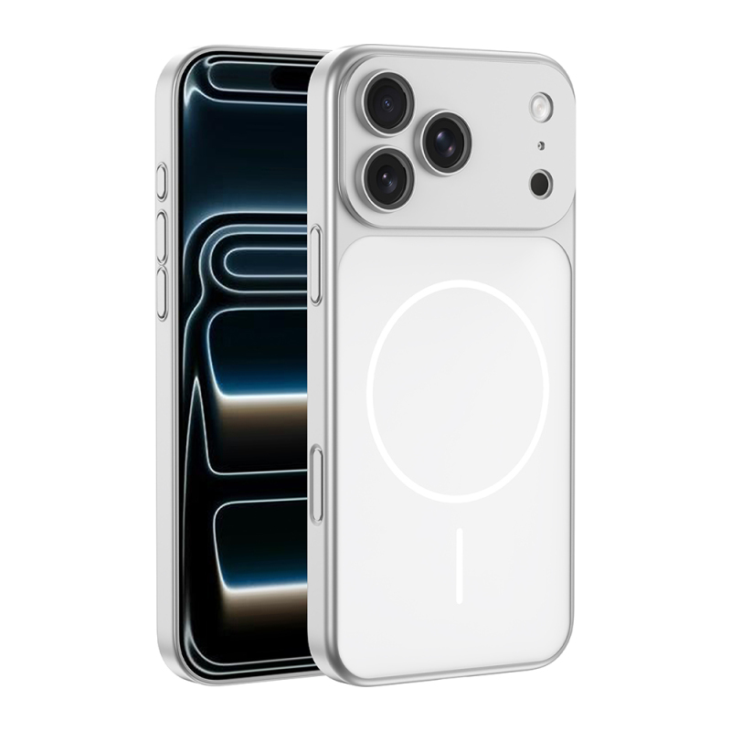 Apple iPhone 17 Pro Case Zore M-Safe Charging Camera Protection Spark Cover - 4