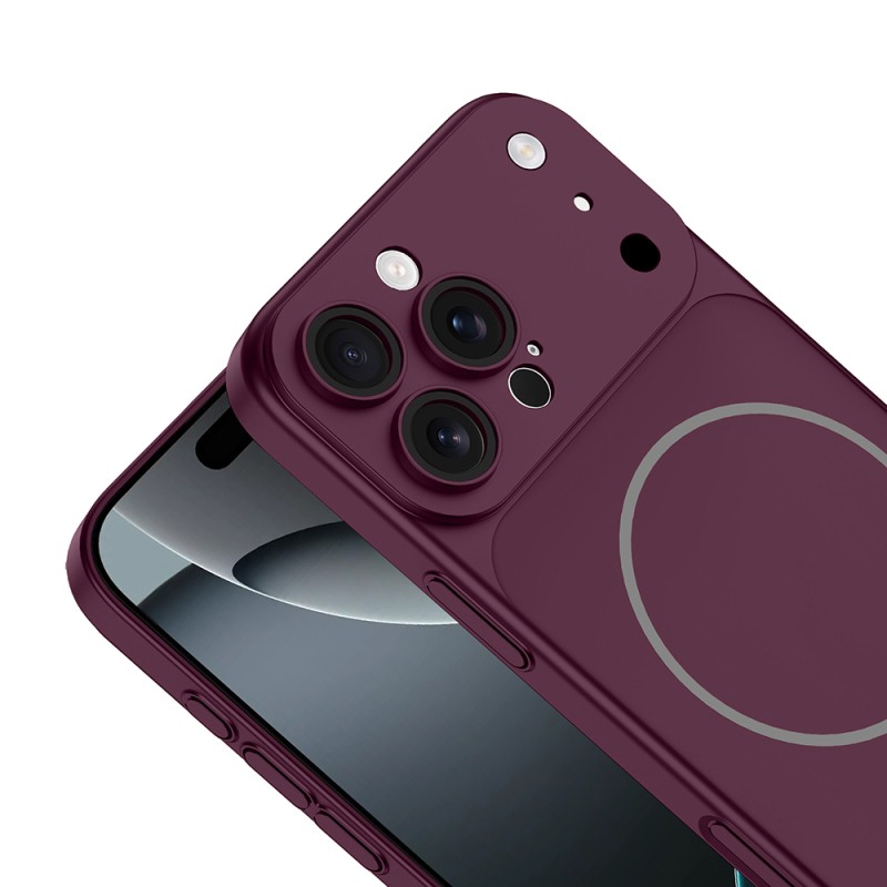 Apple iPhone 17 Pro Case Zore M-Safe Charging Camera Protection Spark Cover - 14