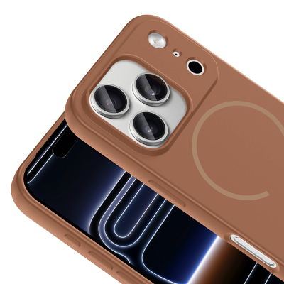 Apple iPhone 17 Pro Case Zore Meta Cover with M-safe Charging Feature - 17