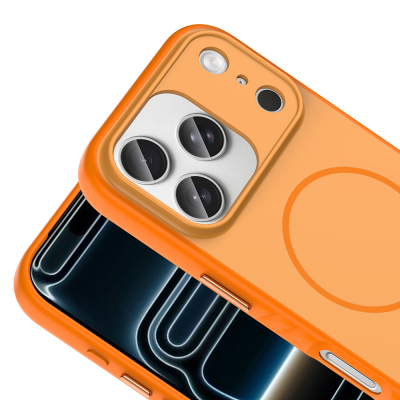 Apple iPhone 17 Pro Case Zore Tea Cover M-safe Charging Feature - 8